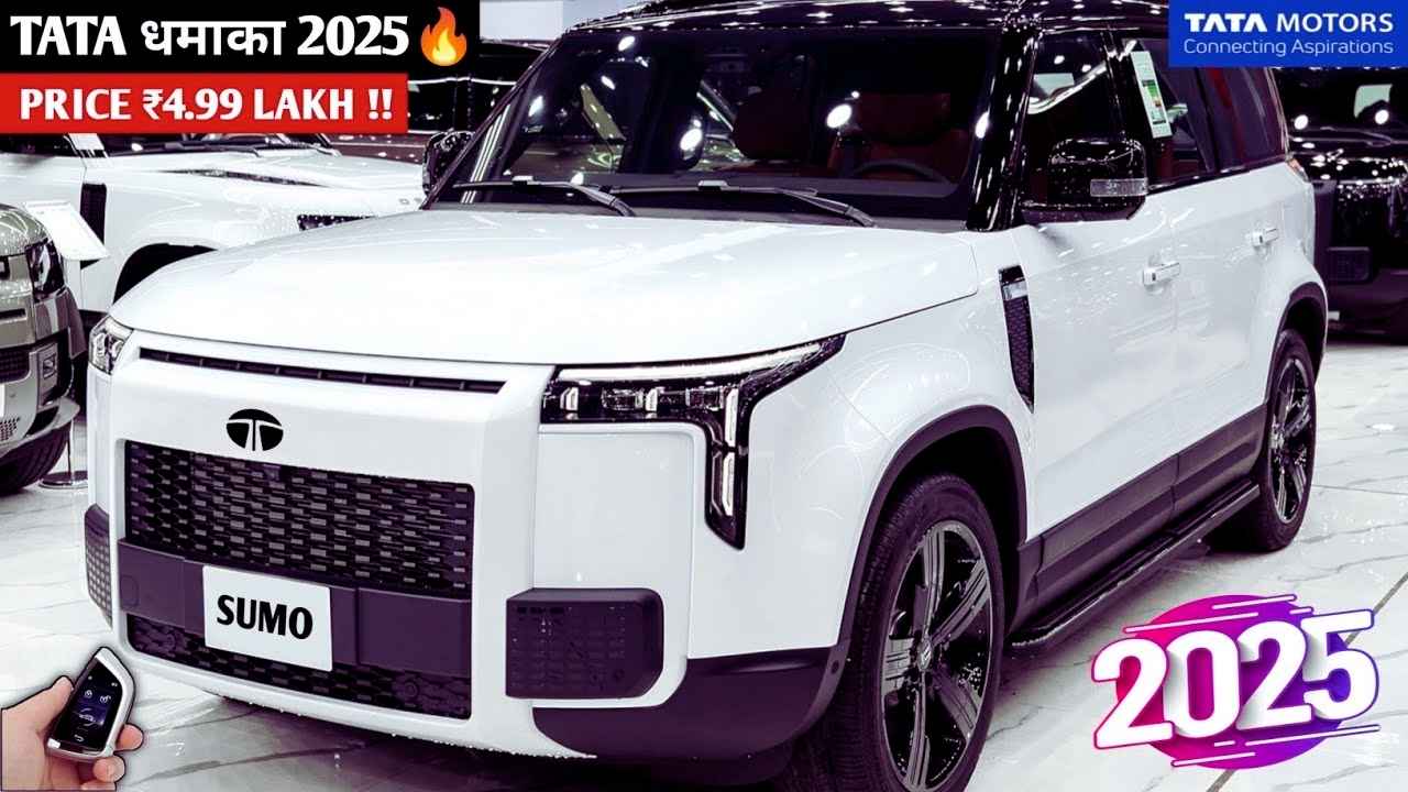 2025 Tata Sumo 7-Seater Unveiled